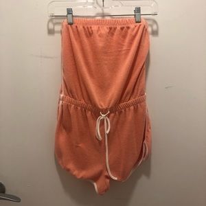 Garage Orange Sleeveless Jumpsuit